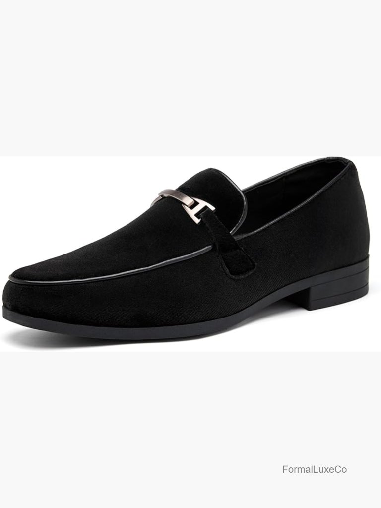 Velvet Slip-On Loafers Dress Shoes Wedding Tuxedo Casual Oxfords